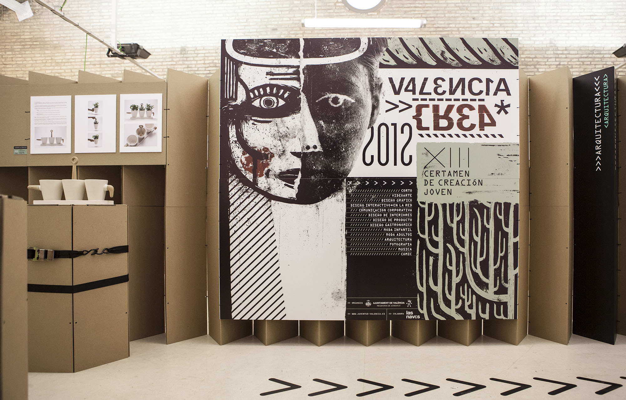 Expo proyectos de diseño premiados Certamen Valencia Crea 2012