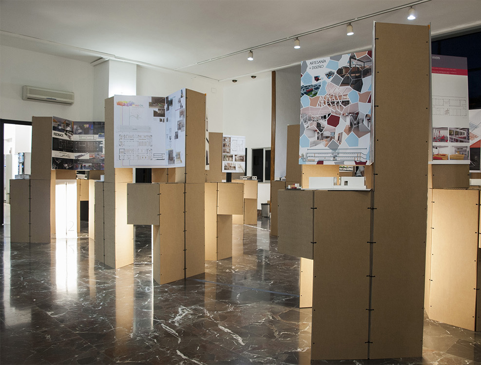 Workshop Triplo* EASD Valencia diseño exposición montaje expositivo ecológico